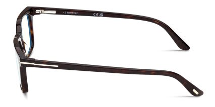 Tom Ford FT6175-B w/Clip-On Tortoise glasses - Tortoise - Side View