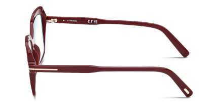 Tom Ford FT5947-B Red glasses - Red - Side View