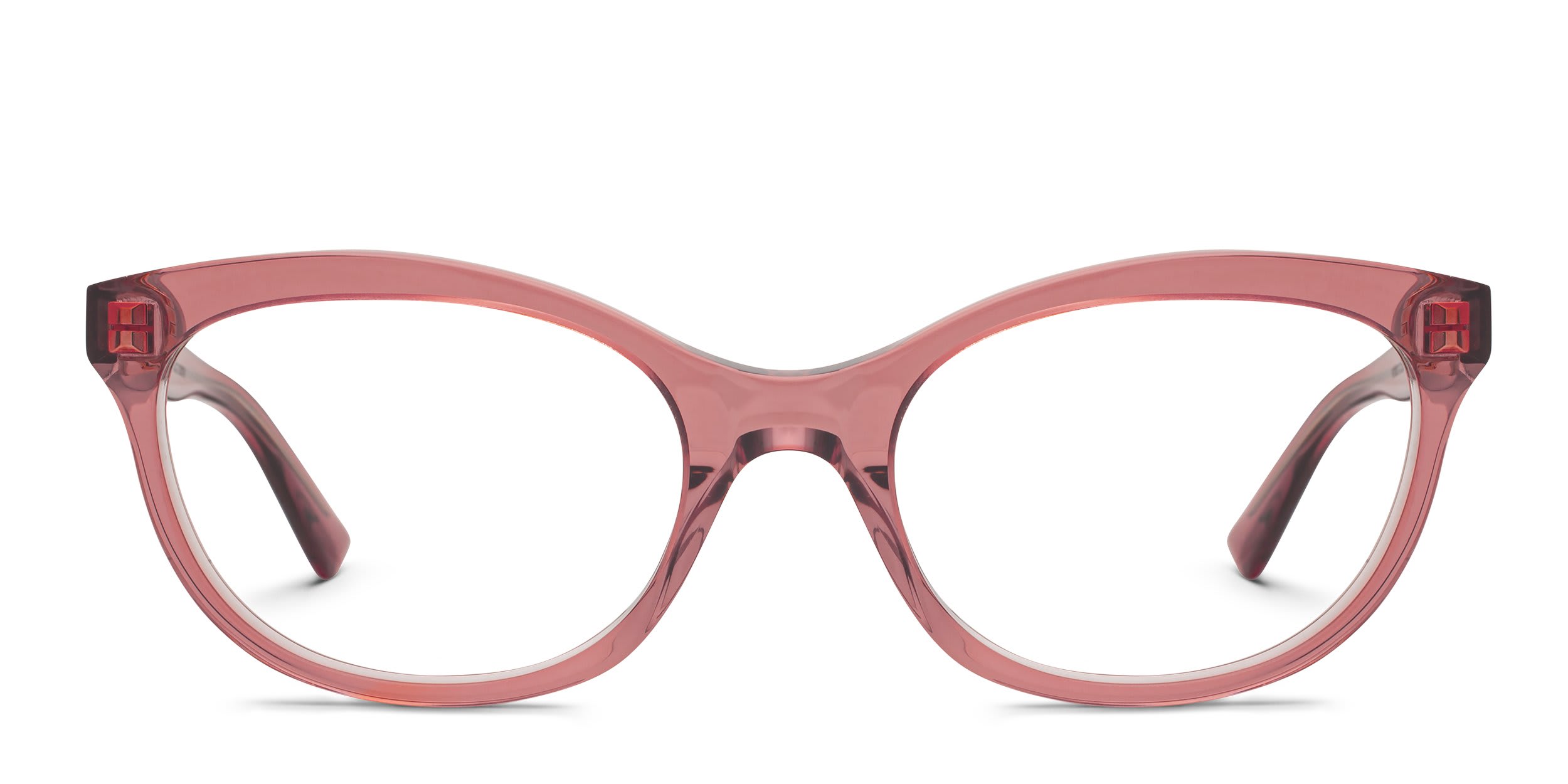 Alexander McQueen AM0569O Red glasses - Pink - Frontal View