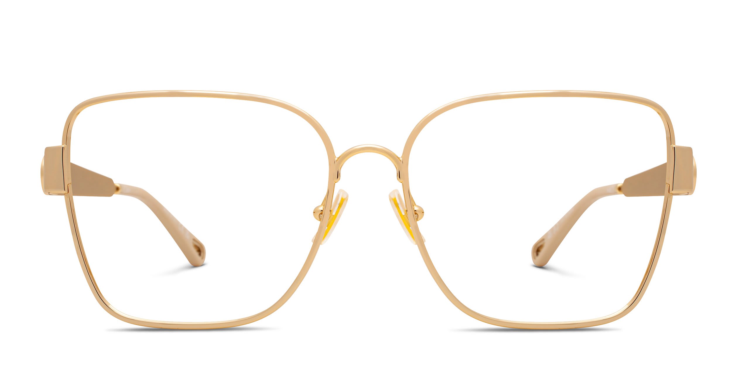 Chloe CH0356O Gold glasses - Gold - Frontal View