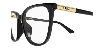 Chloe CH0370OL Black glasses - Black - Side View