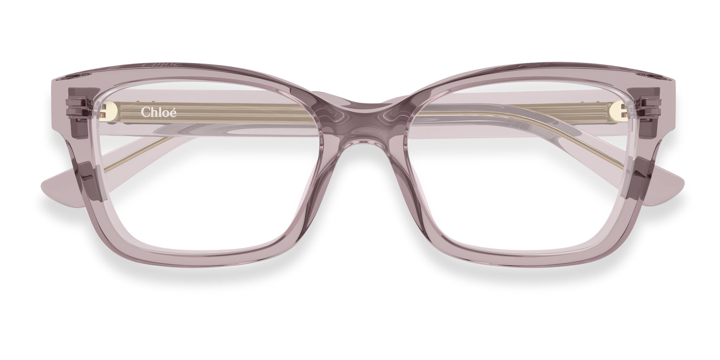Chloe CH0380O Pink glasses - Pink - Frontal View