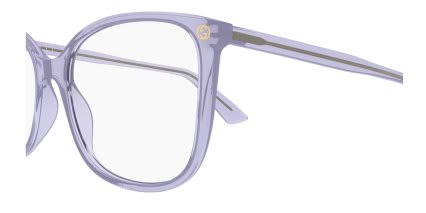Gucci GG0026O Purple glasses - Purple - Side View