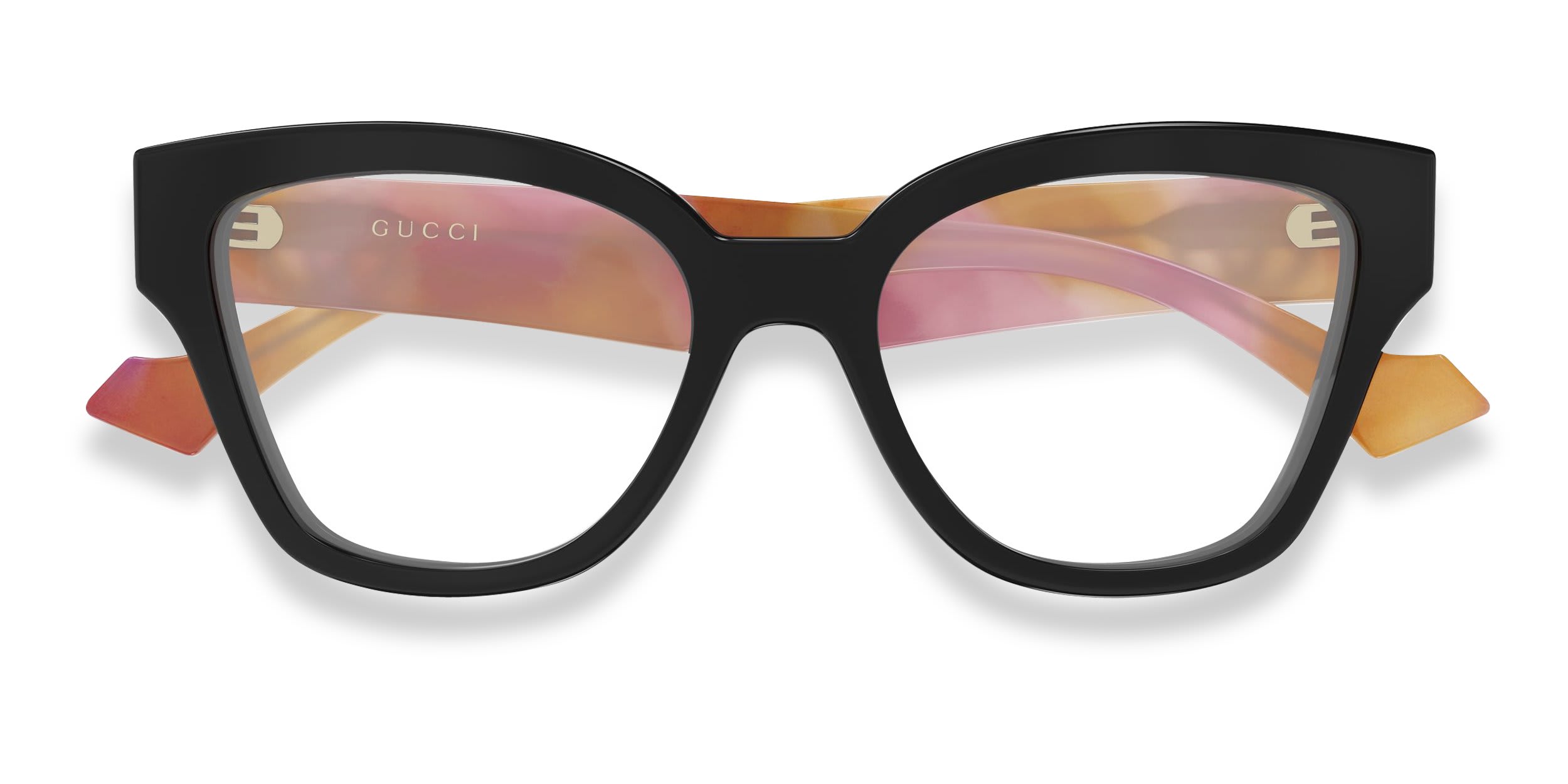 Gucci GG1424O Black glasses - Black - Frontal View