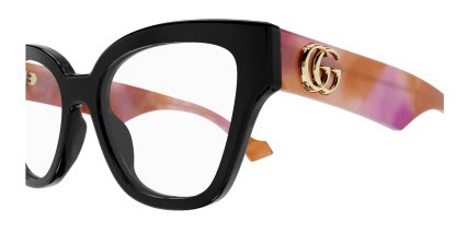 Gucci GG1424O Black glasses - Black - Side View