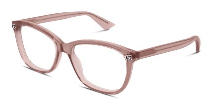 Gucci GG2113O Pink glasses - Pink - Angle View