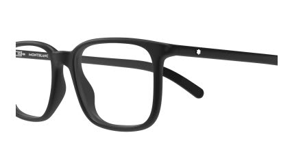 Mont Blanc MB0328O Black glasses - Black - Side View