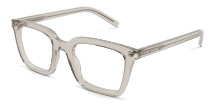 Saint Laurent SL 167 Beige glasses - Beige - Angle View
