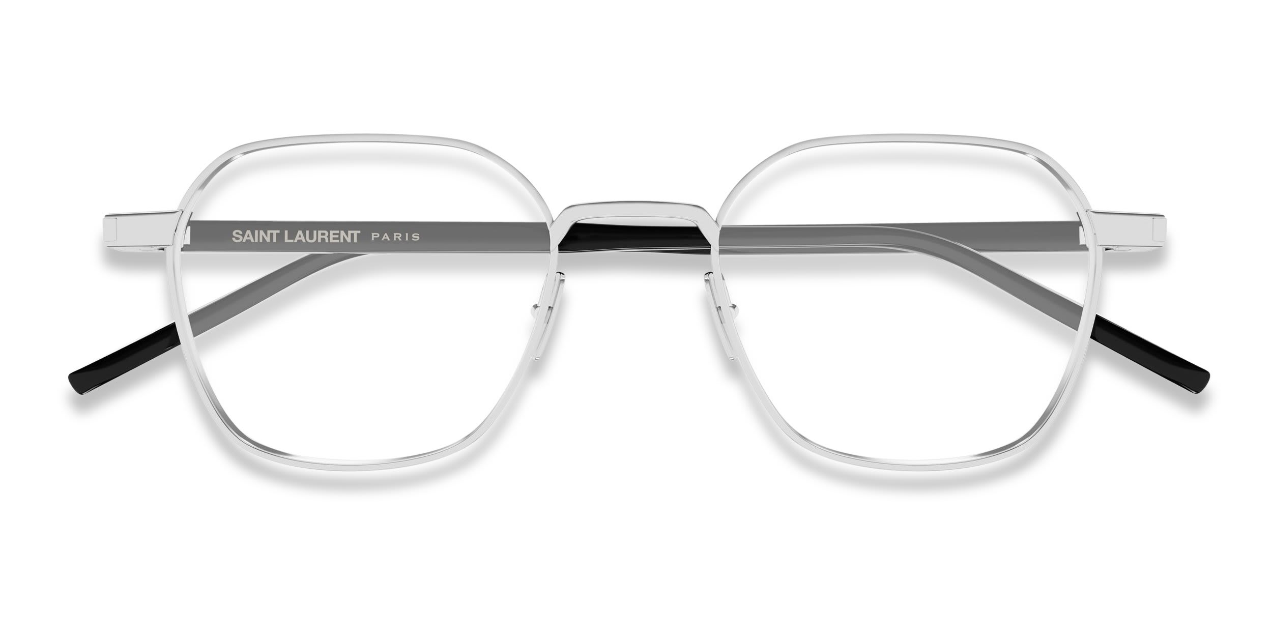 Saint Laurent SL883 Silver glasses - Silver - Frontal View