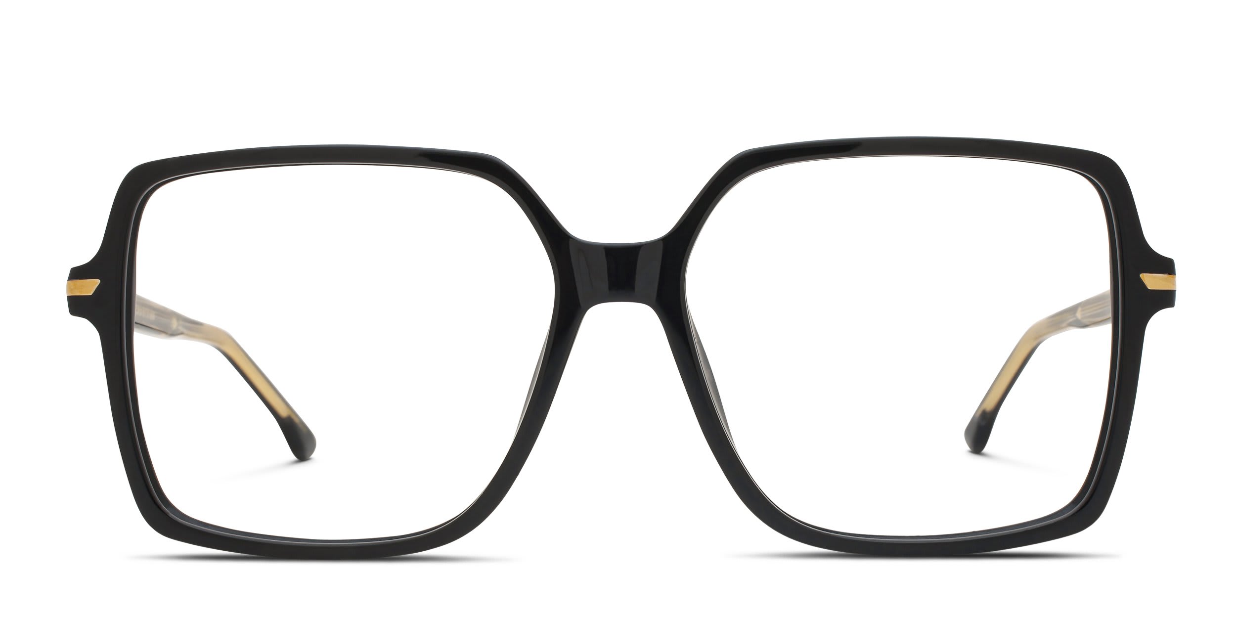 Victoria Beckham VB 1013 Shiny Black glasses - Shiny Black - Frontal View