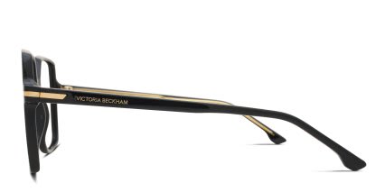 Victoria Beckham VB 1013 Shiny Black glasses - Shiny Black - Side View