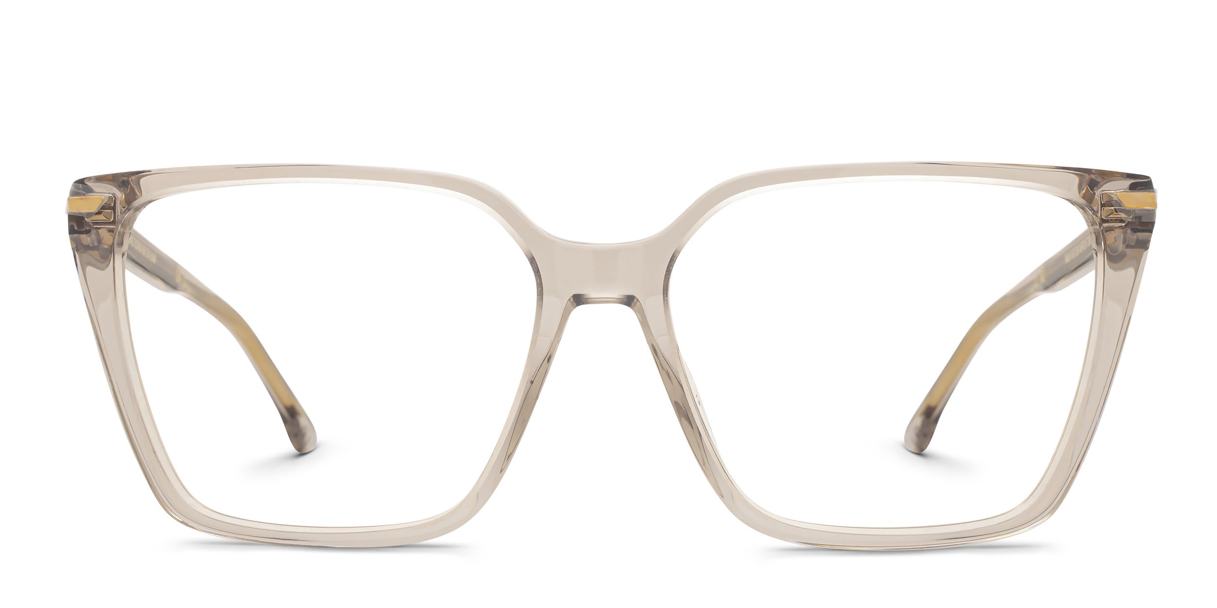 Victoria Beckham VB 1014 Beige glasses - Beige - Frontal View