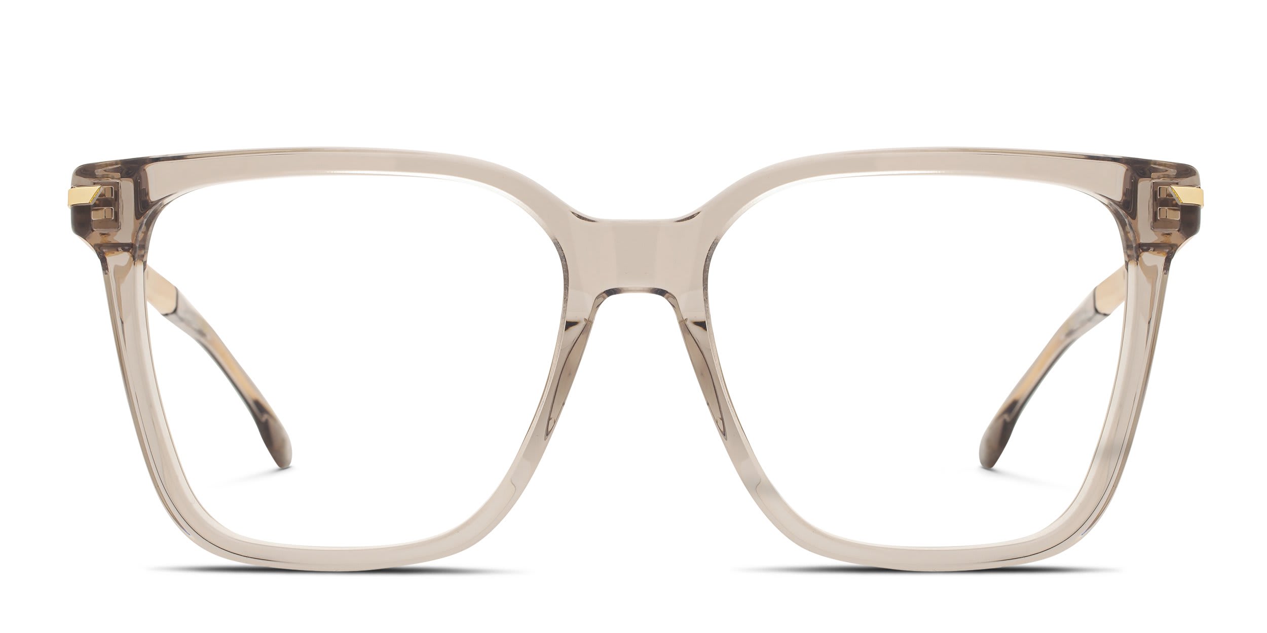 Victoria Beckham VB 1009 Beige glasses - Beige - Frontal View