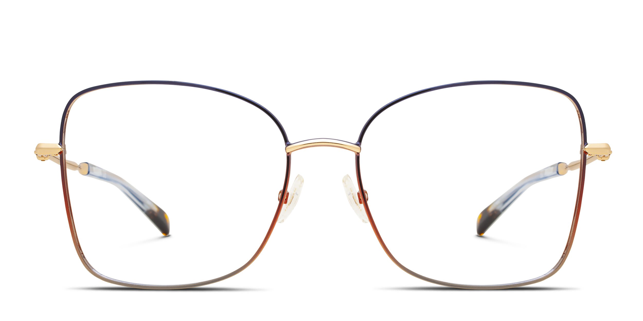 Missoni MIS 0098 Blue, Red, Gold glasses - Blue / Red / Gold - Frontal View