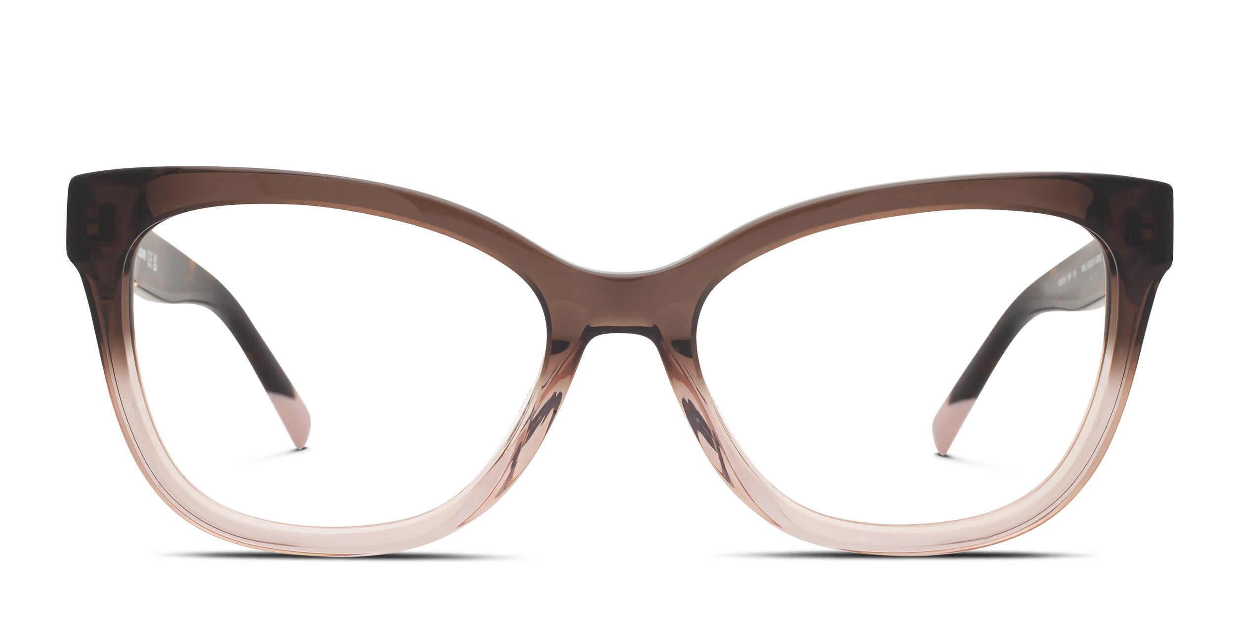Missoni MIS 0190 Brown, Clear glasses - Brown / Clear - Frontal View