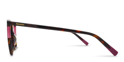 Missoni MIS 0202 Tortoise, Pink glasses - Tortoise / Pink - Side View
