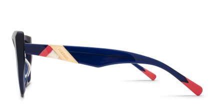 Missoni MIS 0195/G Blue glasses - Blue - Side View