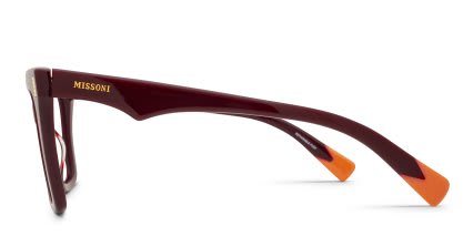 Missoni MIS 0208 Red glasses - Red - Side View