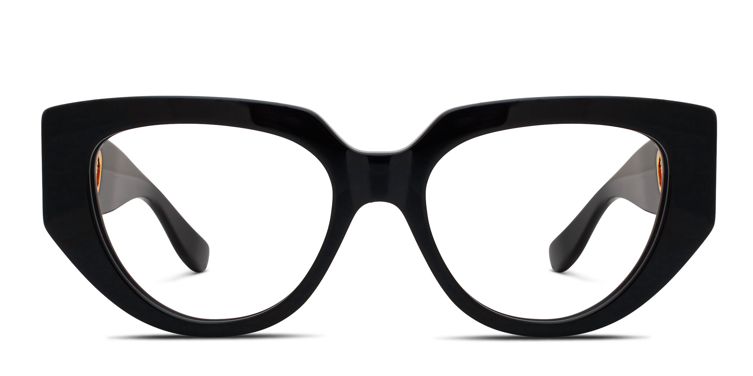 Valentino VG0004O Shiny Black glasses - Shiny Black - Frontal View