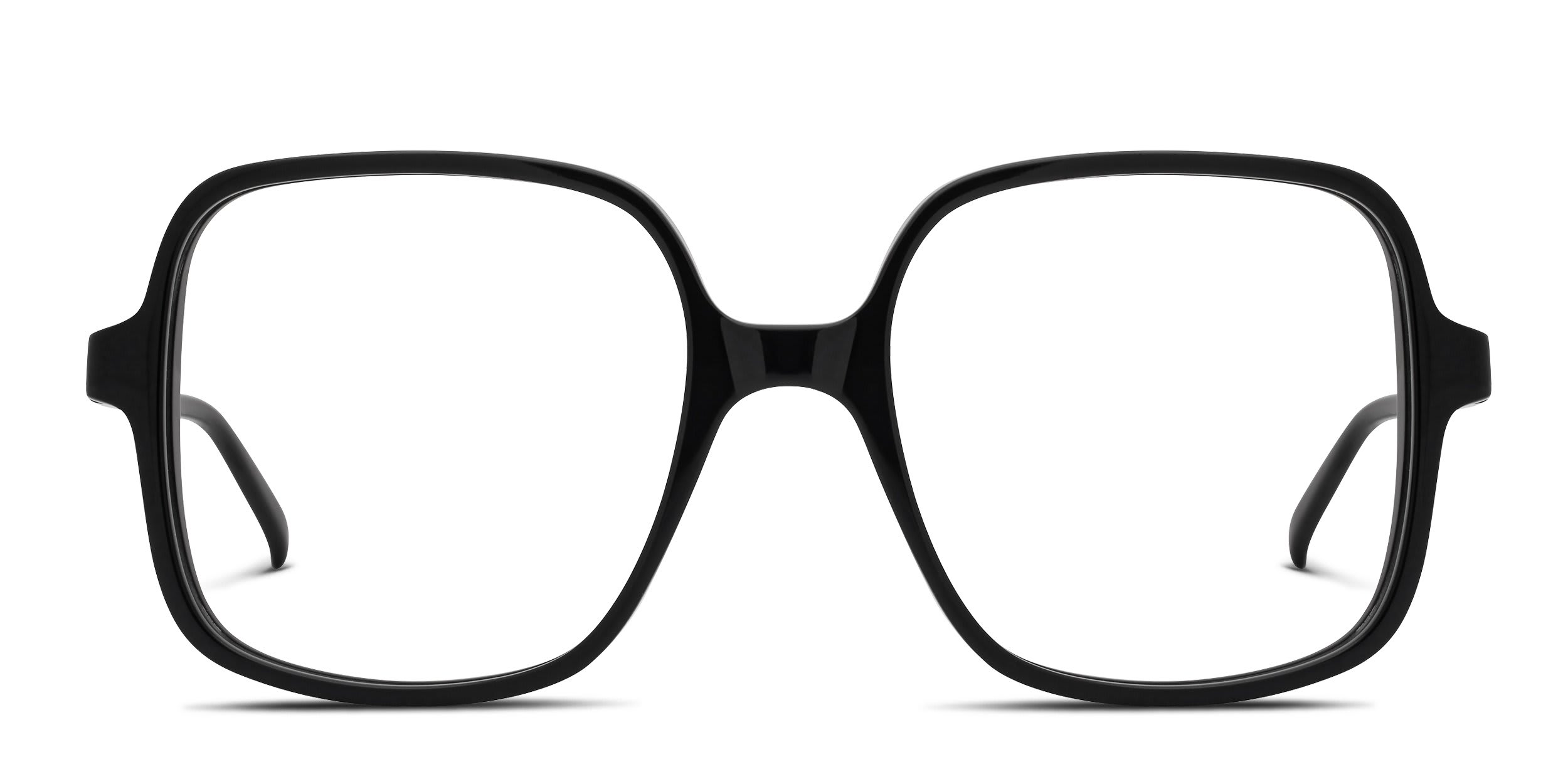 Valentino VG0021O Shiny Black glasses - Shiny Black - Frontal View