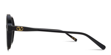 Valentino VG0021O Shiny Black glasses - Shiny Black - Side View