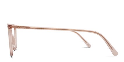 Valentino VG0024O Pink, Clear glasses - Pink / Clear - Side View