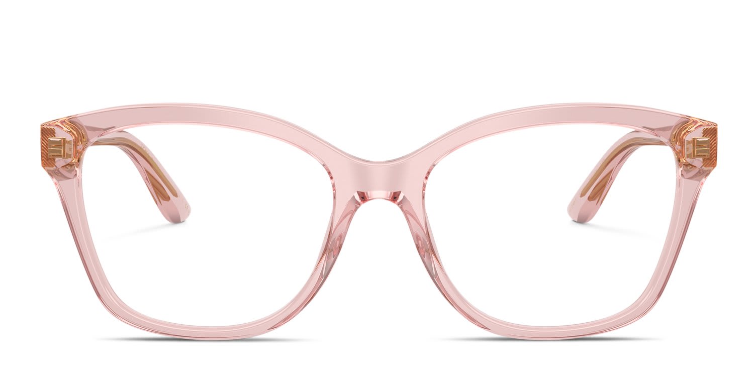 Dolce & Gabbana DG3451 Pink glasses - Pink - Frontal View