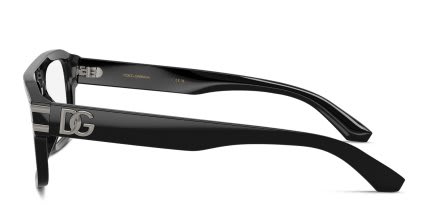 Dolce & Gabbana DG3457 Black glasses - Black - Side View