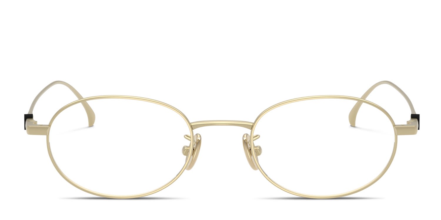 Moncler ME1018TD Gold glasses - Gold - Frontal View