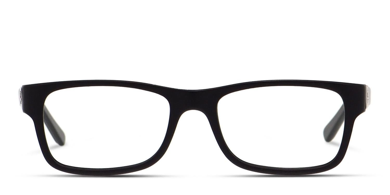 Ray-Ban RX5268 Matte Black glasses - Matte Black - Frontal View