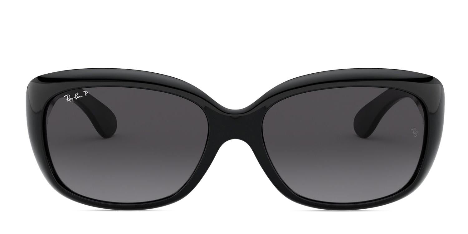 Ray-Ban RB4101 Jackie Ohh Shiny Black glasses - Shiny Black - Frontal View