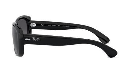 Ray-Ban RB4101 Jackie Ohh Shiny Black glasses - Shiny Black - Side View