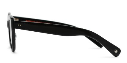 Garrett Leight Dottie Sun Shiny Black glasses - Shiny Black - Side View