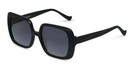Yohji Yamamoto SLook 022 Matte Black glasses - Matte Black - Angle View
