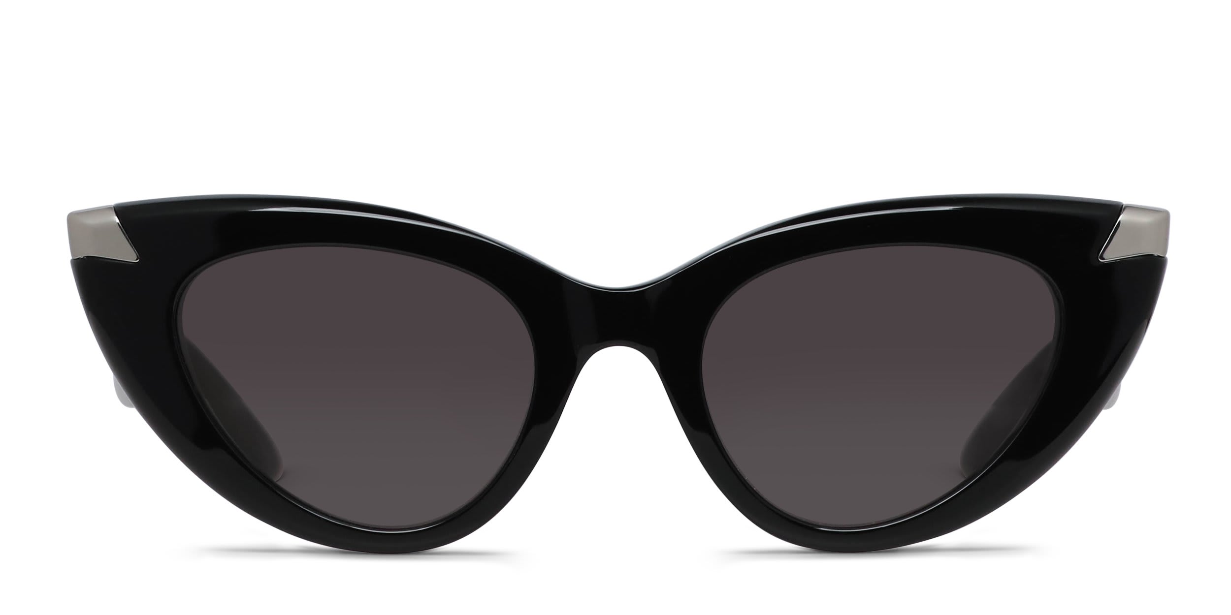 Alexander McQueen AM0442S Shiny Black glasses - Shiny Black - Frontal View