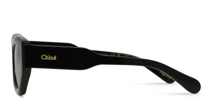 Chloe CH0220S Shiny Black glasses - Shiny Black - Side View