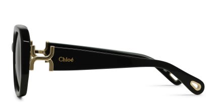 Chloe CH0236S Shiny Black glasses - Shiny Black - Side View