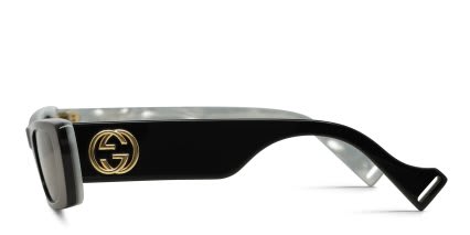 Gucci GG0516S Shiny Black glasses - Shiny Black - Side View