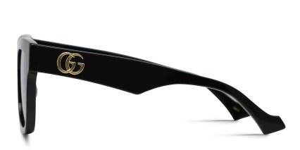 Gucci GG0998S Shiny Black glasses - Shiny Black - Side View