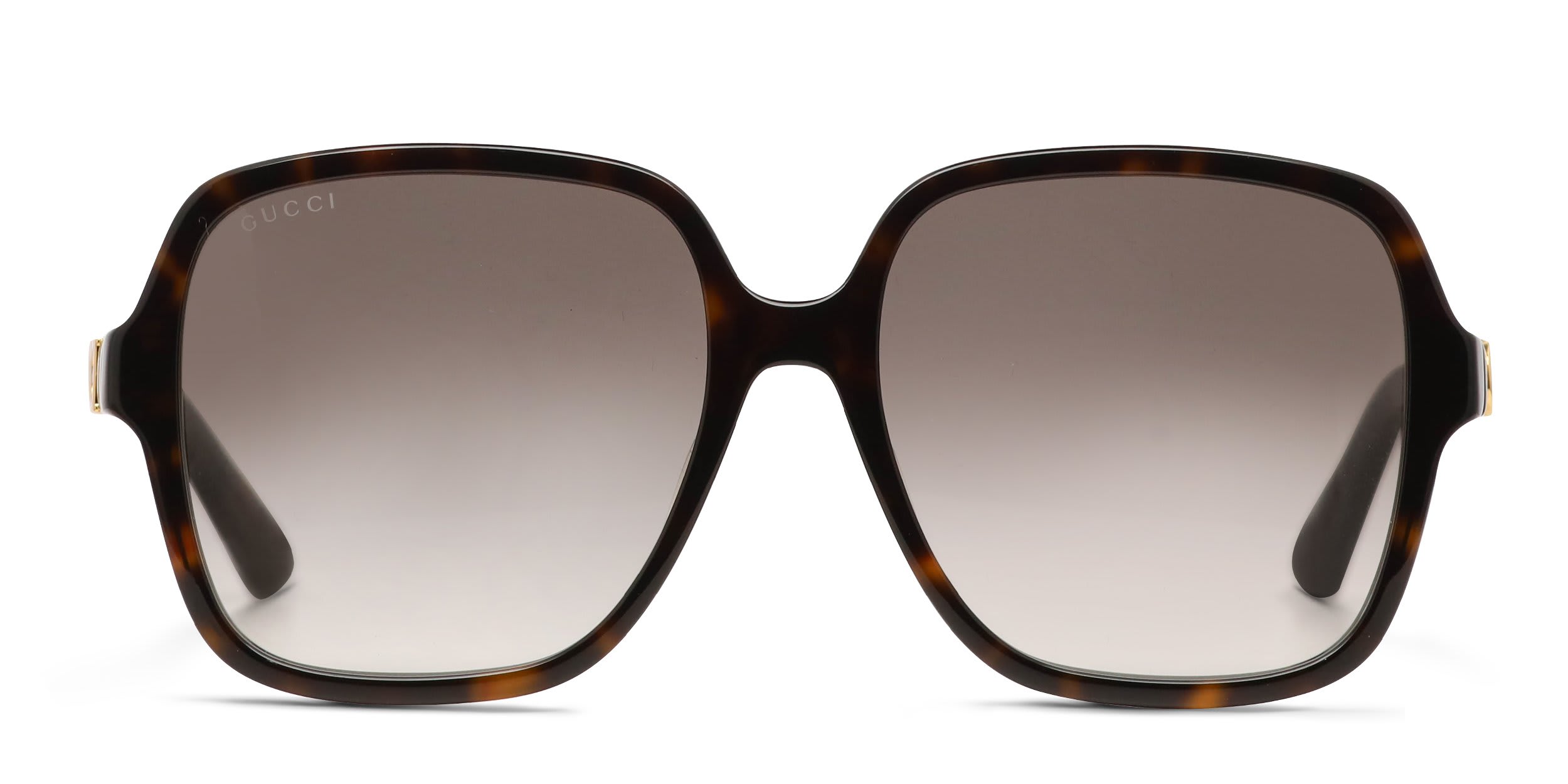 Gucci GG1189S Brown, Tortoise glasses - Brown / Tortoise - Frontal View