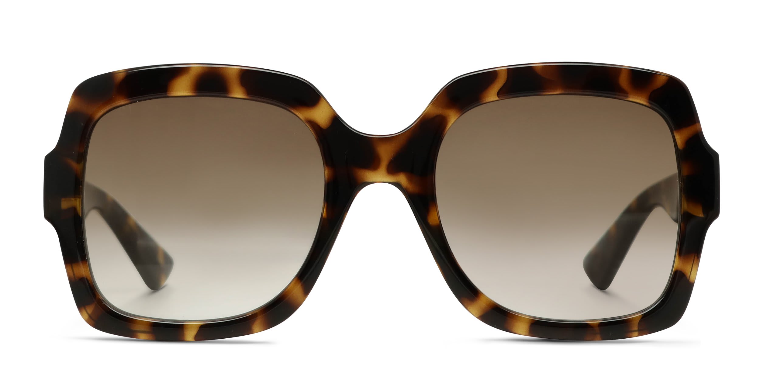 Gucci GG1337S Tortoise glasses - Tortoise - Frontal View