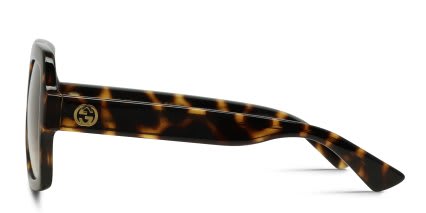 Gucci GG1337S Tortoise glasses - Tortoise - Side View