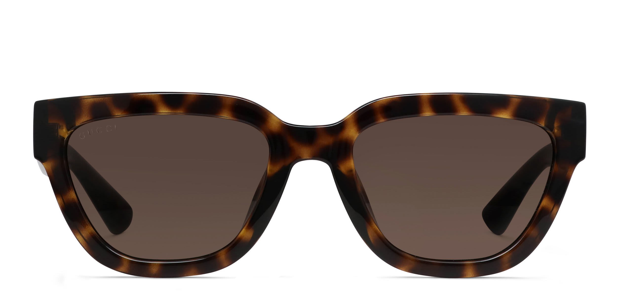 Gucci GG1578S Tortoise glasses - Tortoise - Frontal View