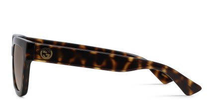 Gucci GG1578S Tortoise glasses - Tortoise - Side View