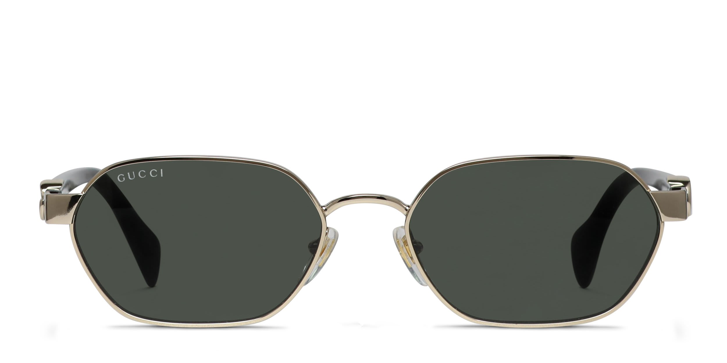 Gucci GG1593S Gold glasses - Gold - Frontal View