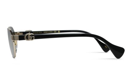 Gucci GG1593S Gold glasses - Gold - Side View