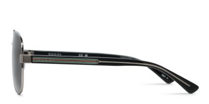 Gucci GG0528S Gunmetal glasses - Gunmetal - Side View