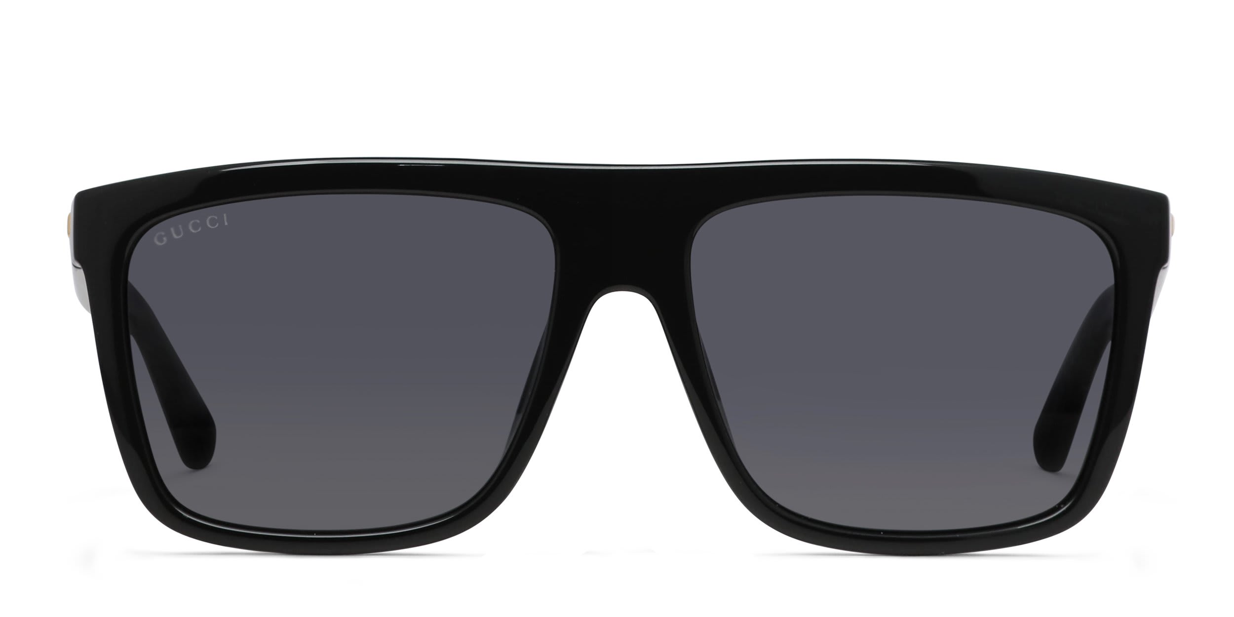 Gucci GG0748S Shiny Black glasses - Shiny Black - Frontal View