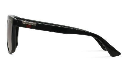 Gucci GG0748S Black, Brown glasses - Black / Brown - Side View