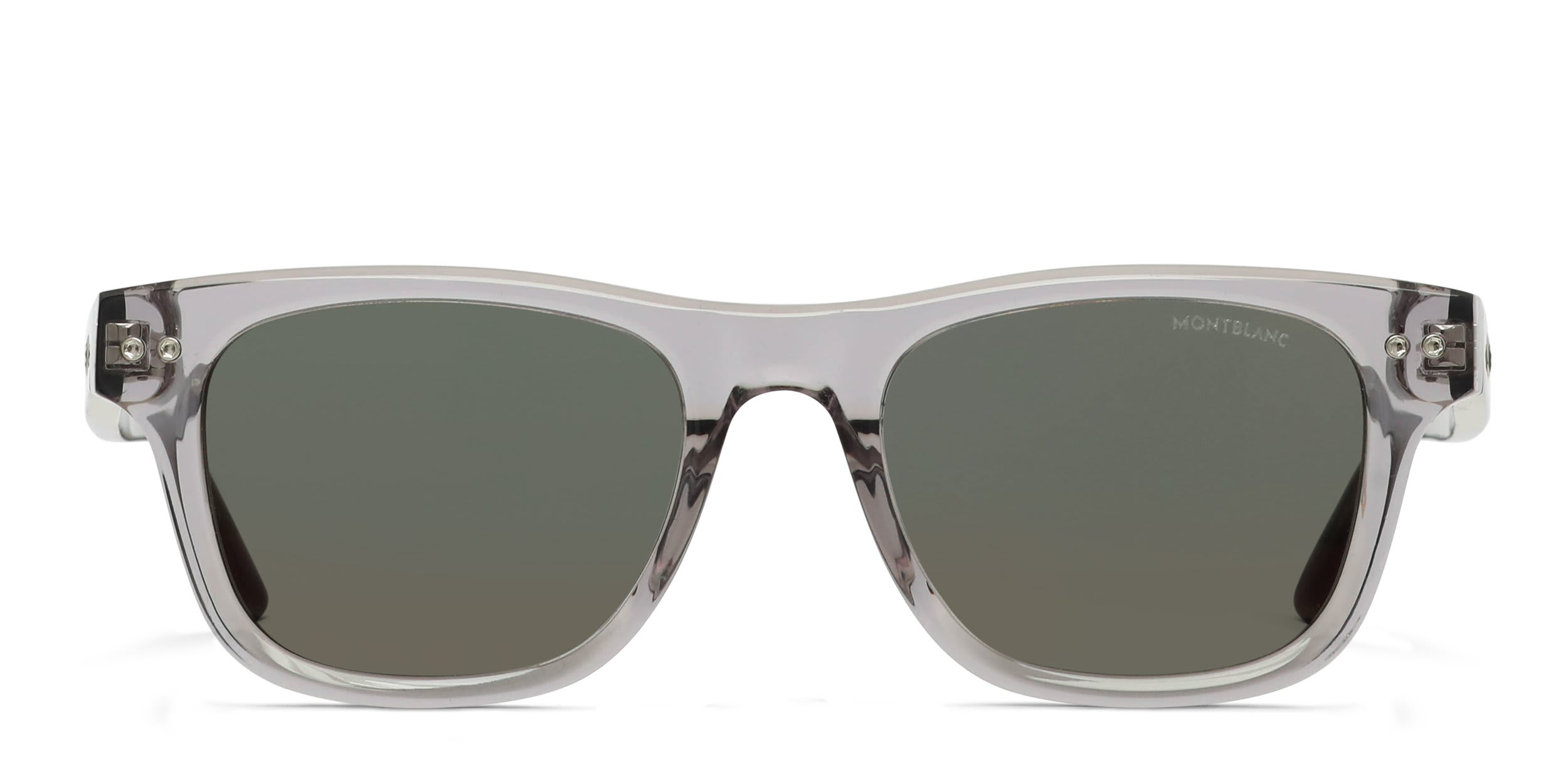 Mont Blanc MB0254S Gray glasses - Gray - Frontal View